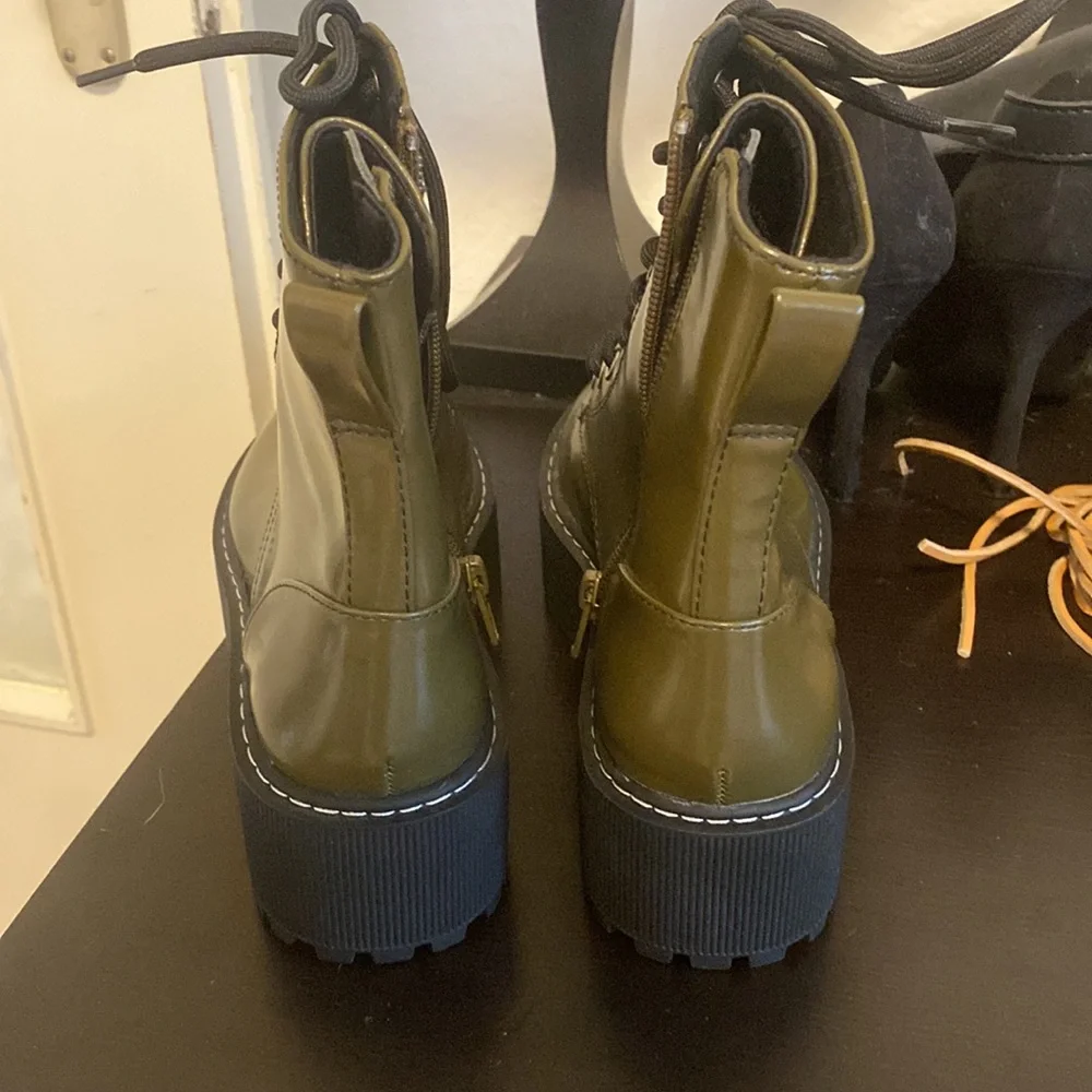 Divided Green platform boots size 36 - Picture 3 of 8
